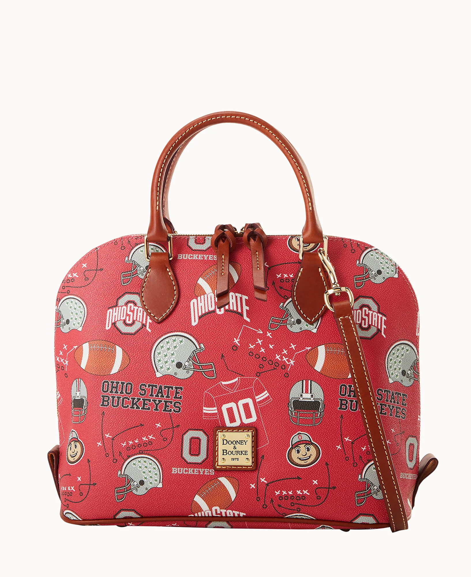 Collegiate Ohio State University Zip Zip Satchel