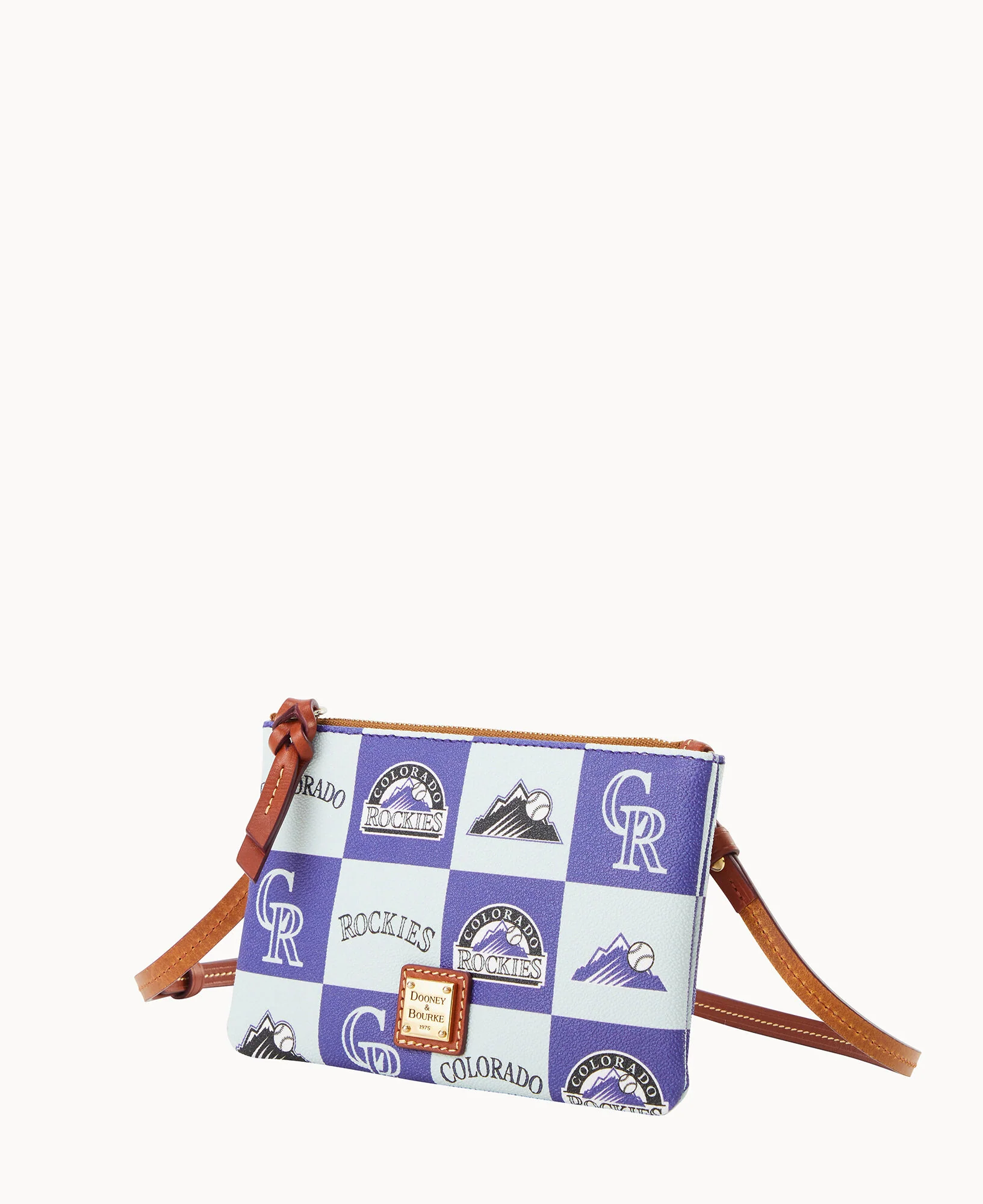 MLB Rockies Top Zip Crossbody