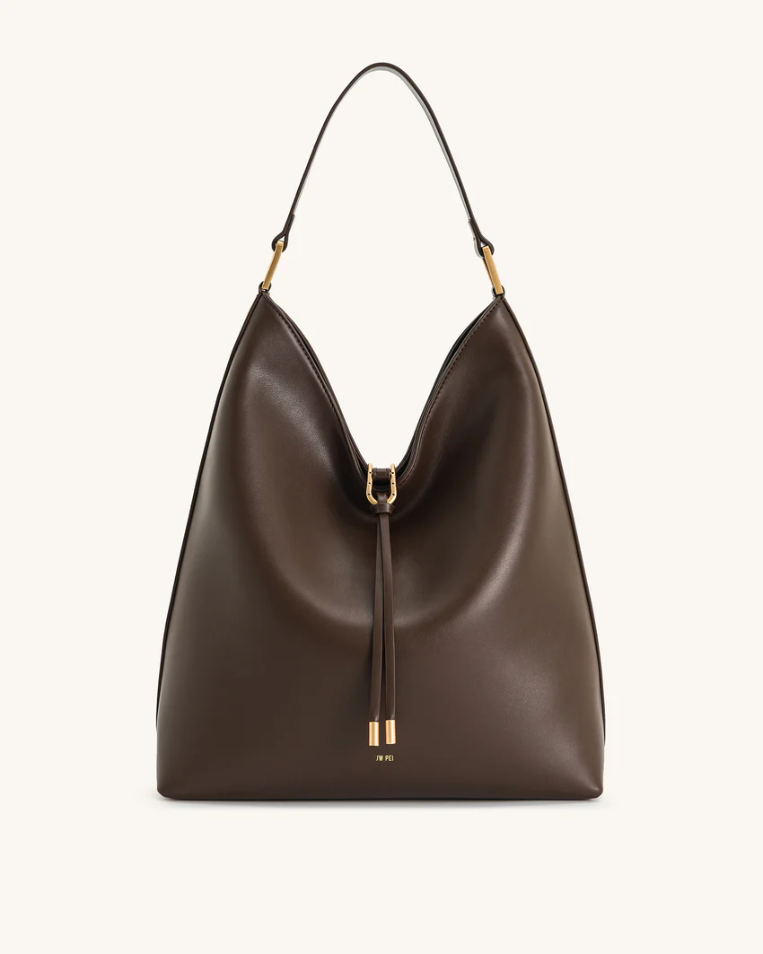 Aria Shoulder Bag - Dark Brown