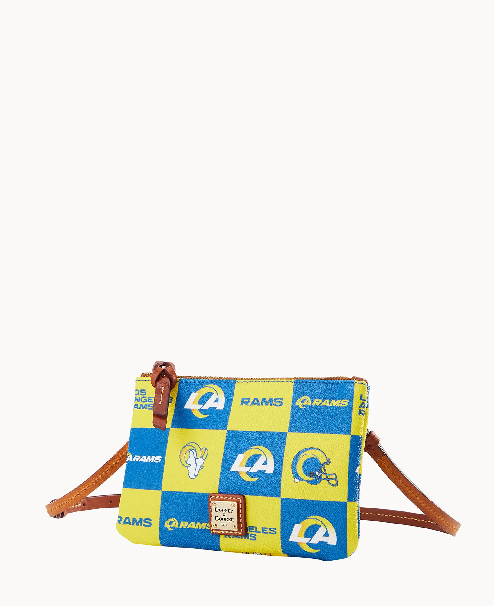 NFL Rams Top Zip Crossbody