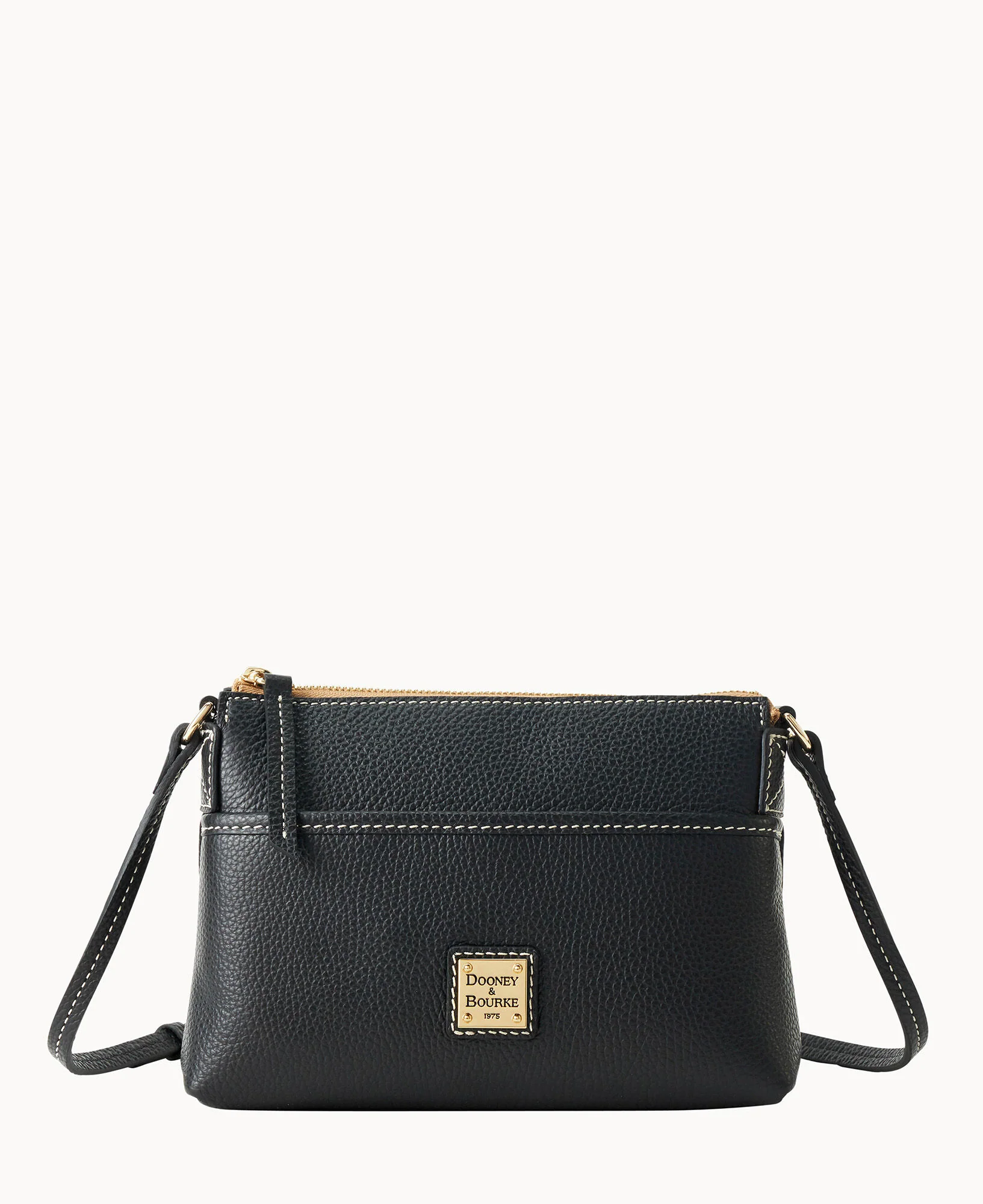 Lucca Leather Ginger Crossbody