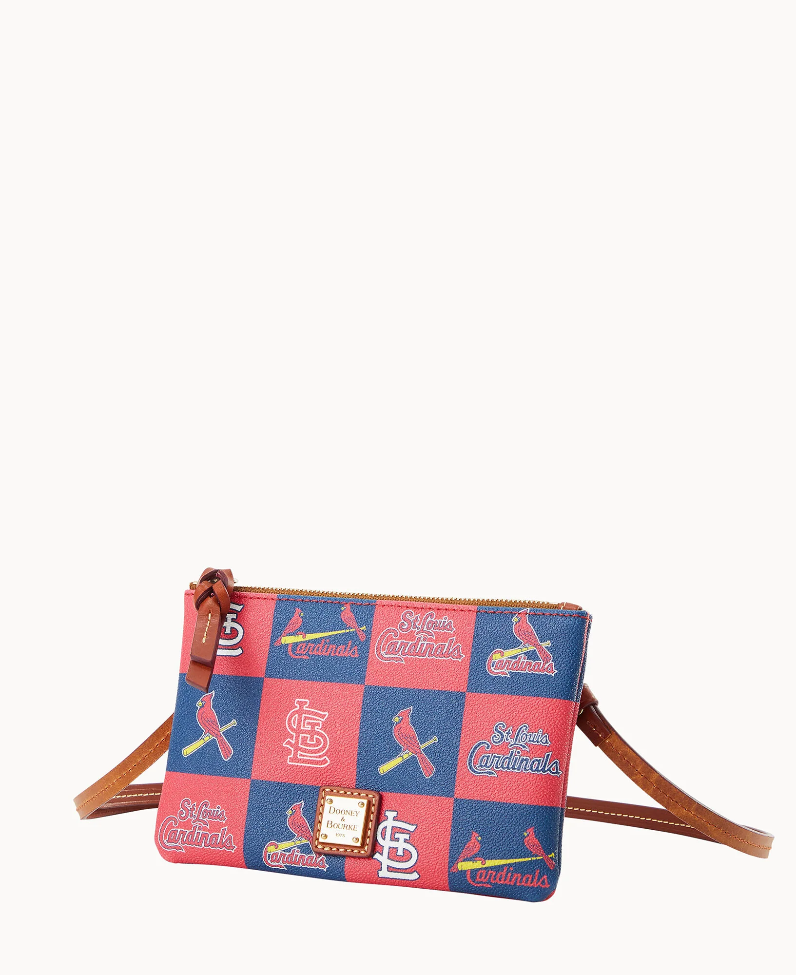 MLB Cardinals Top Zip Crossbody