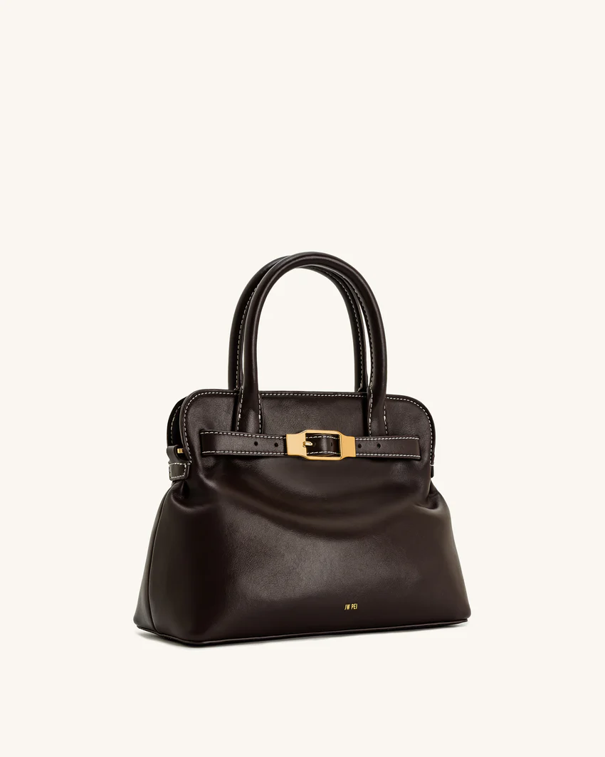 Mia Tote Bag - Dark Brown