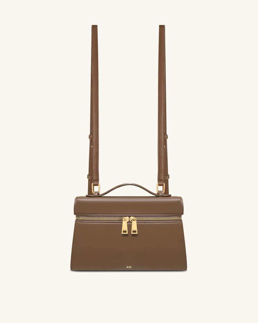 Thea Large Top Handle Bag - Mocha Brown
