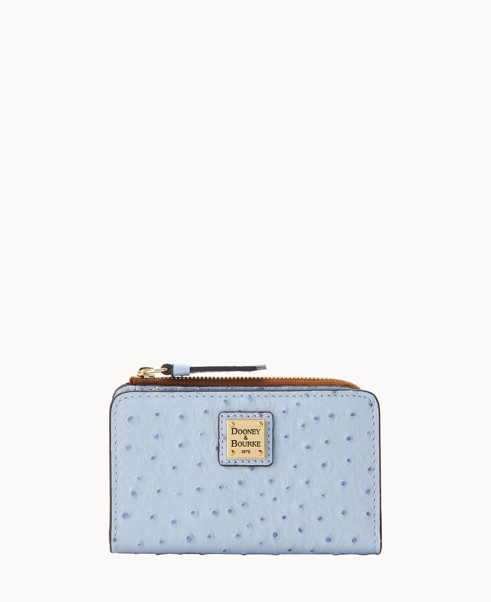 Ostrich Zip Credit Card Wallet 14