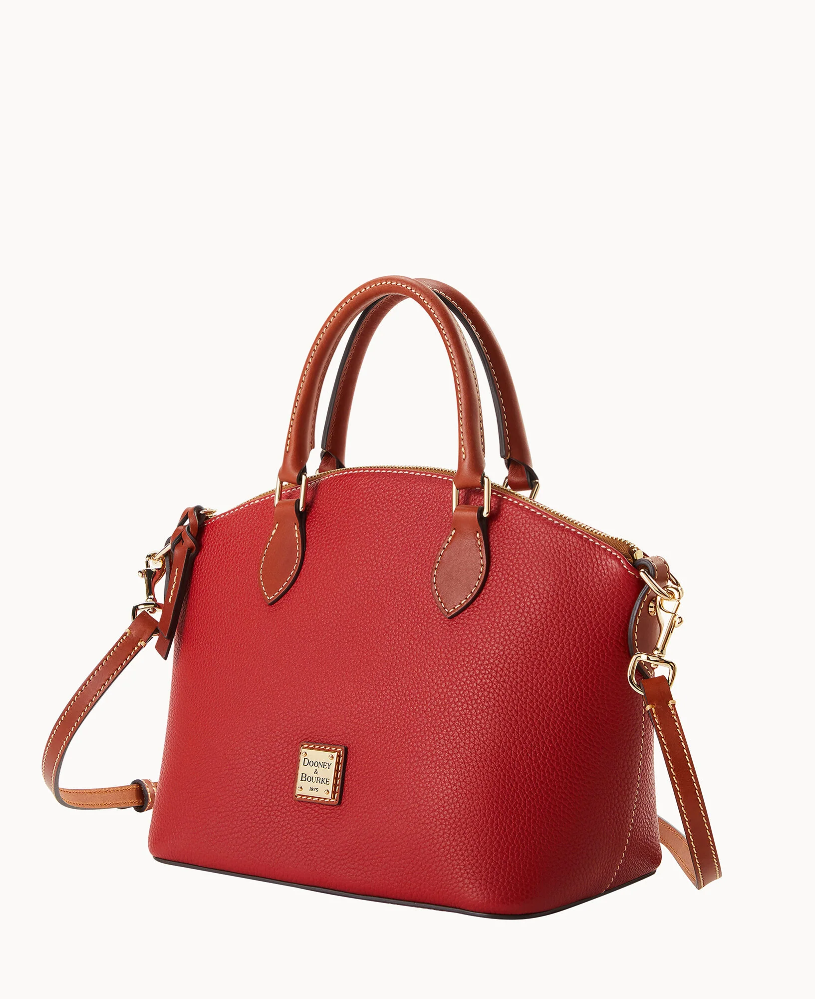 Pebble Grain Geena Satchel