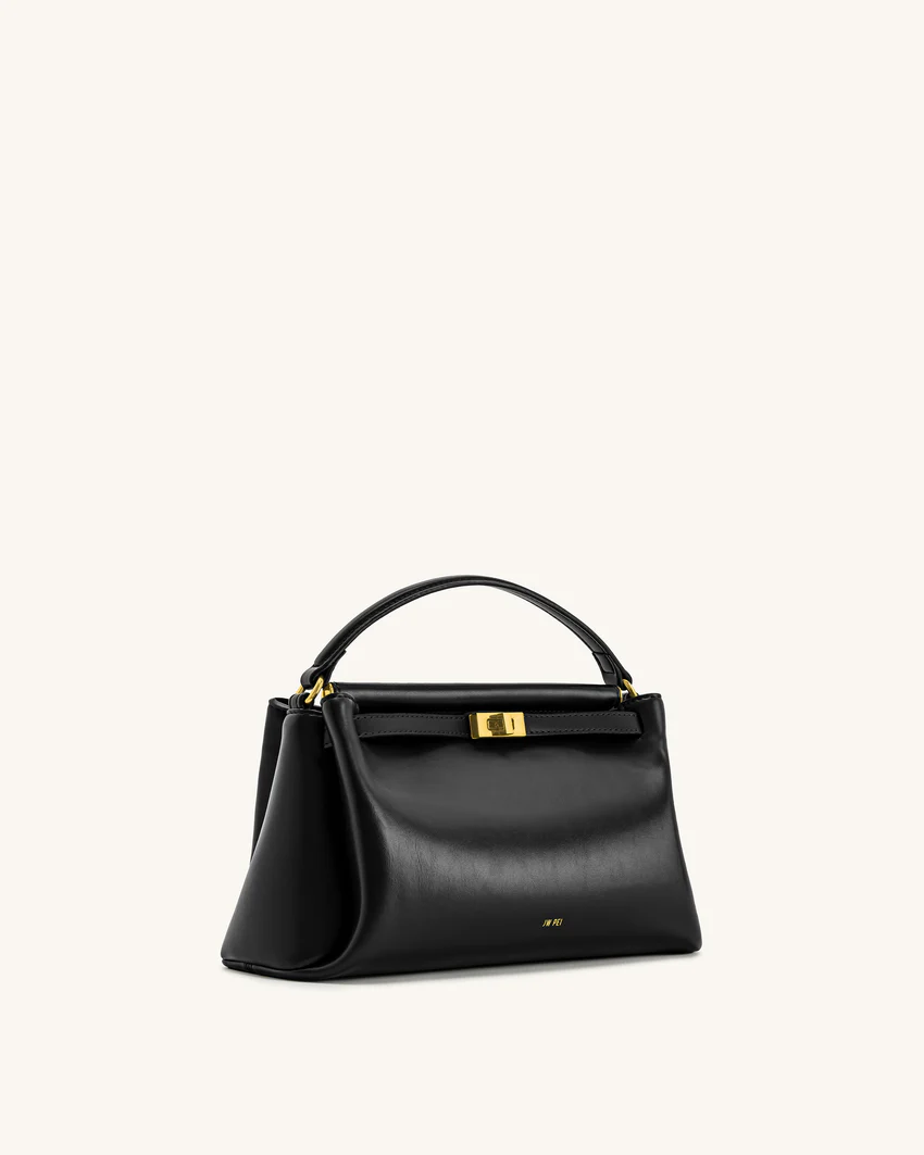 Carmen Top Handle Bag - Black