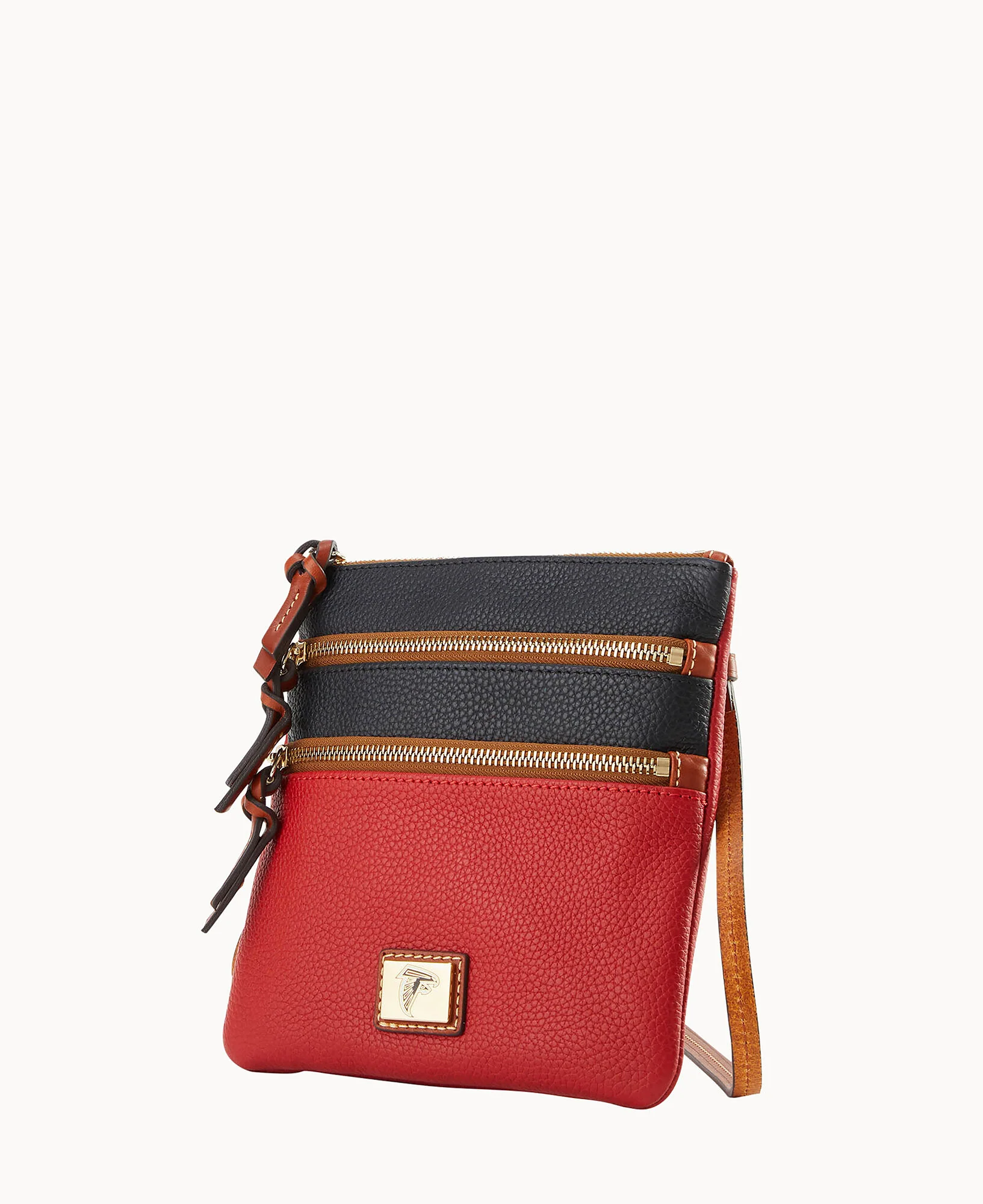 NFL Falcons Triple Zip Crossbody