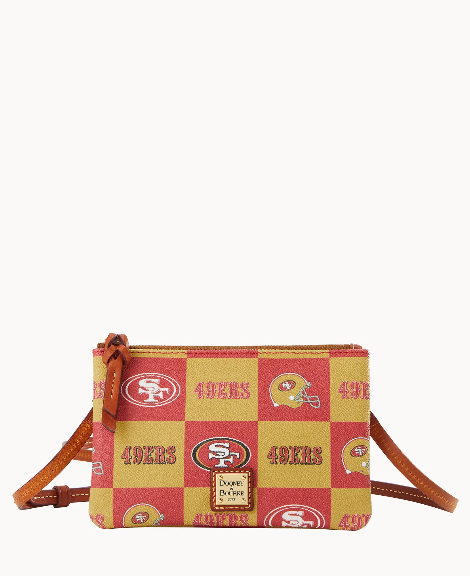 NFL 49ERS Top Zip Crossbody