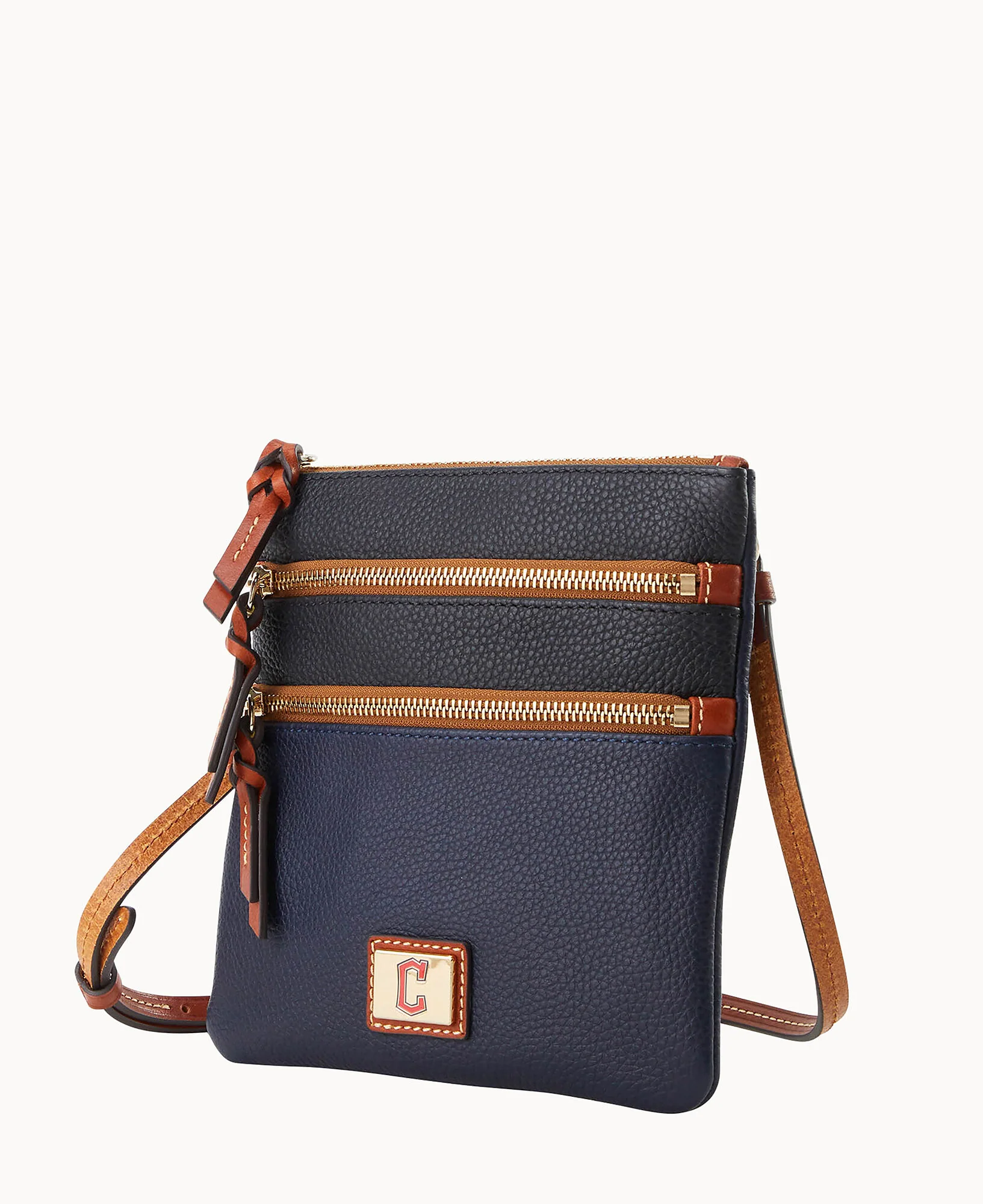 MLB Guardians Triple Zip Crossbody