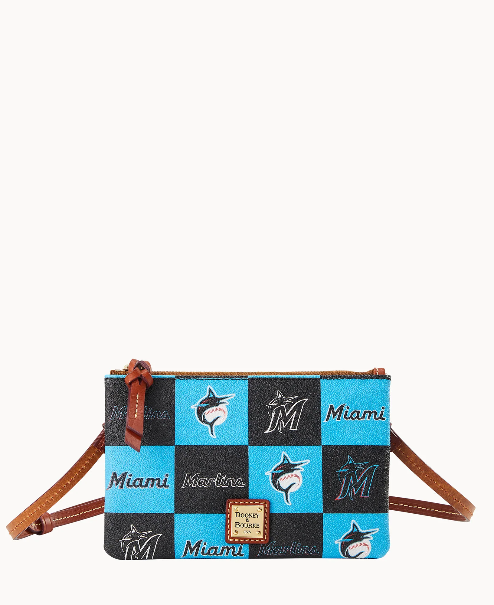 MLB Marlins Top Zip Crossbody