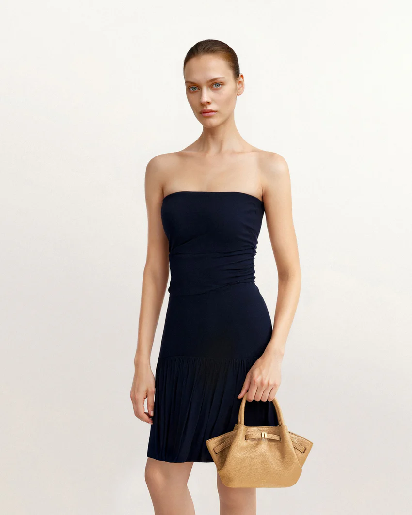 Hana Mini Tote Bag - Latte Color