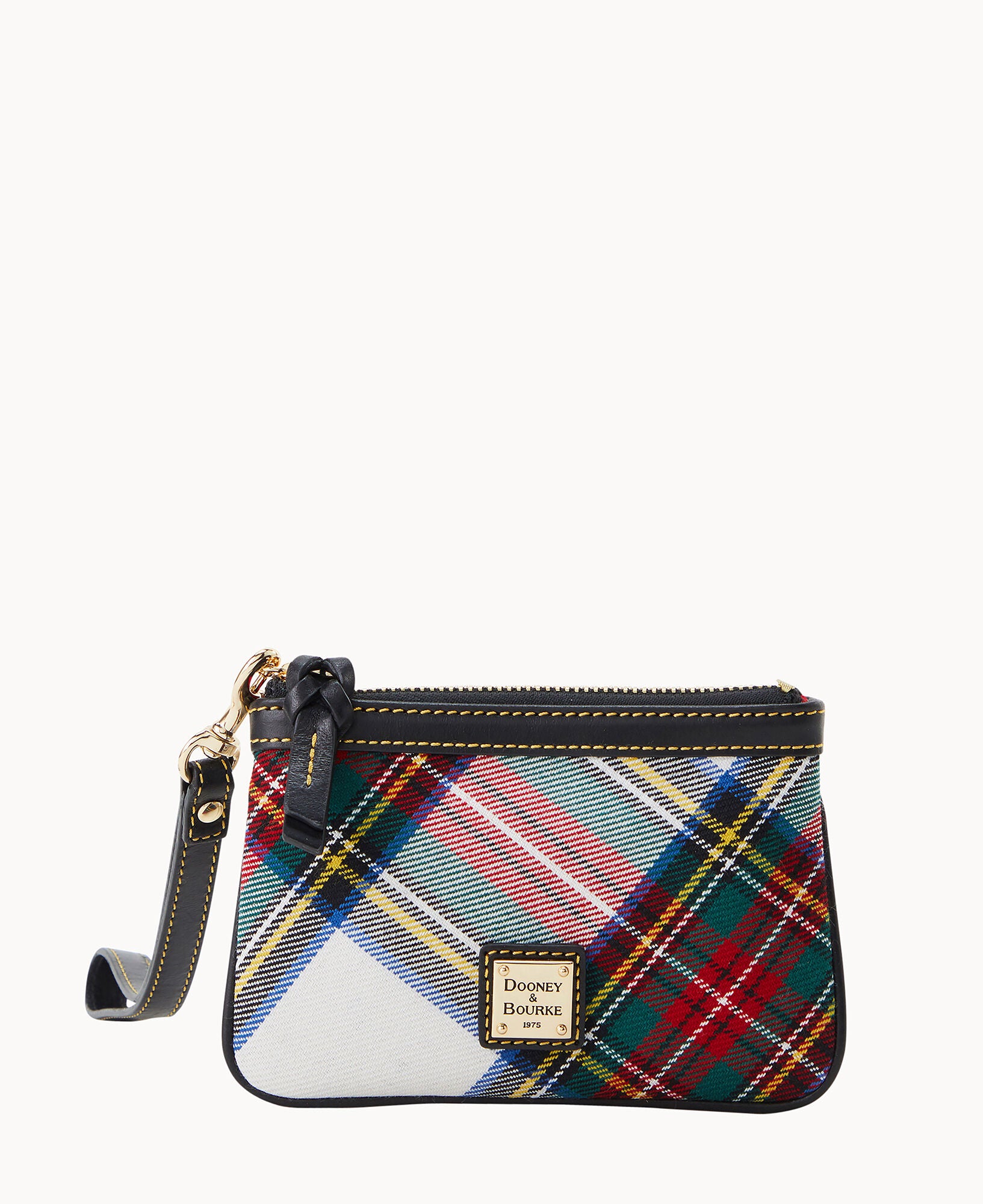 Tartan Medium Wristlet