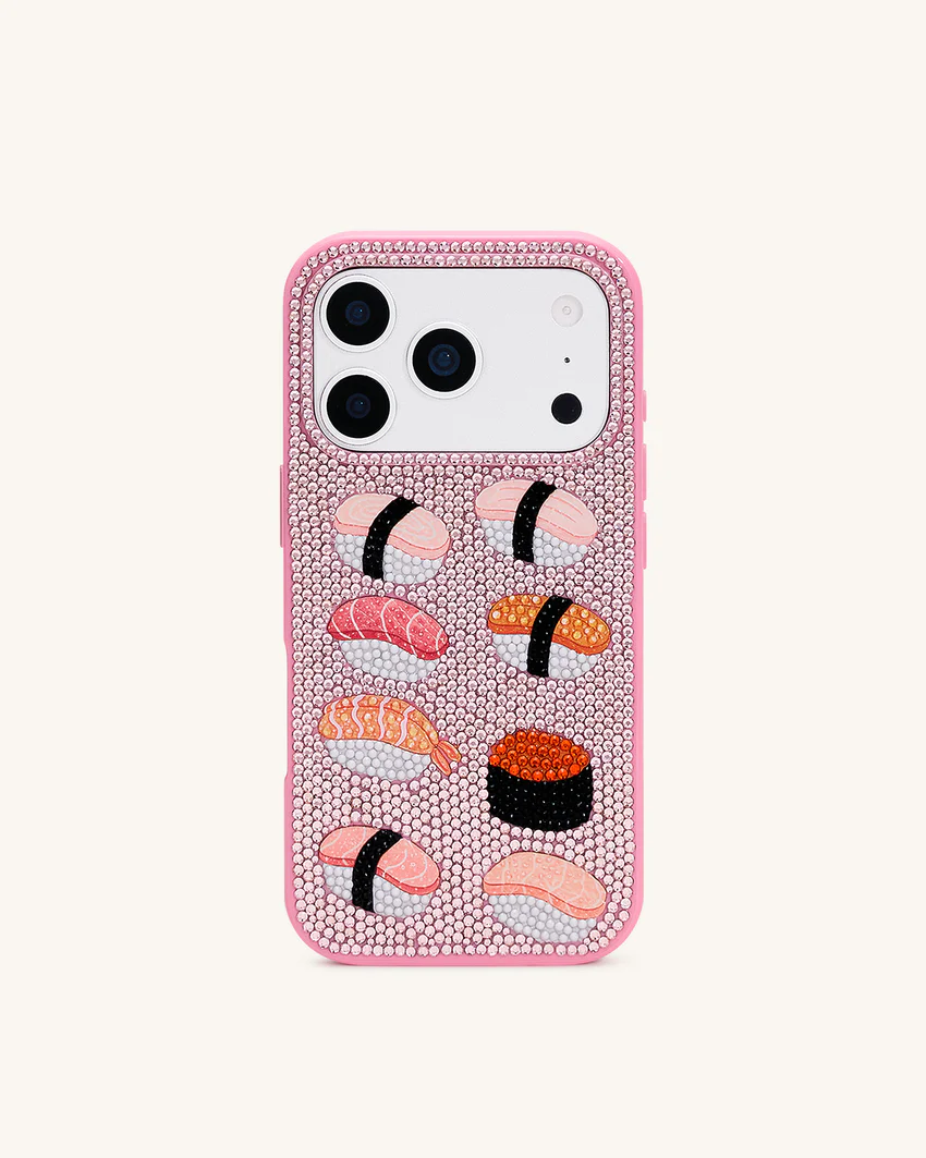 Sushi Phone Case - Multicolor Pink