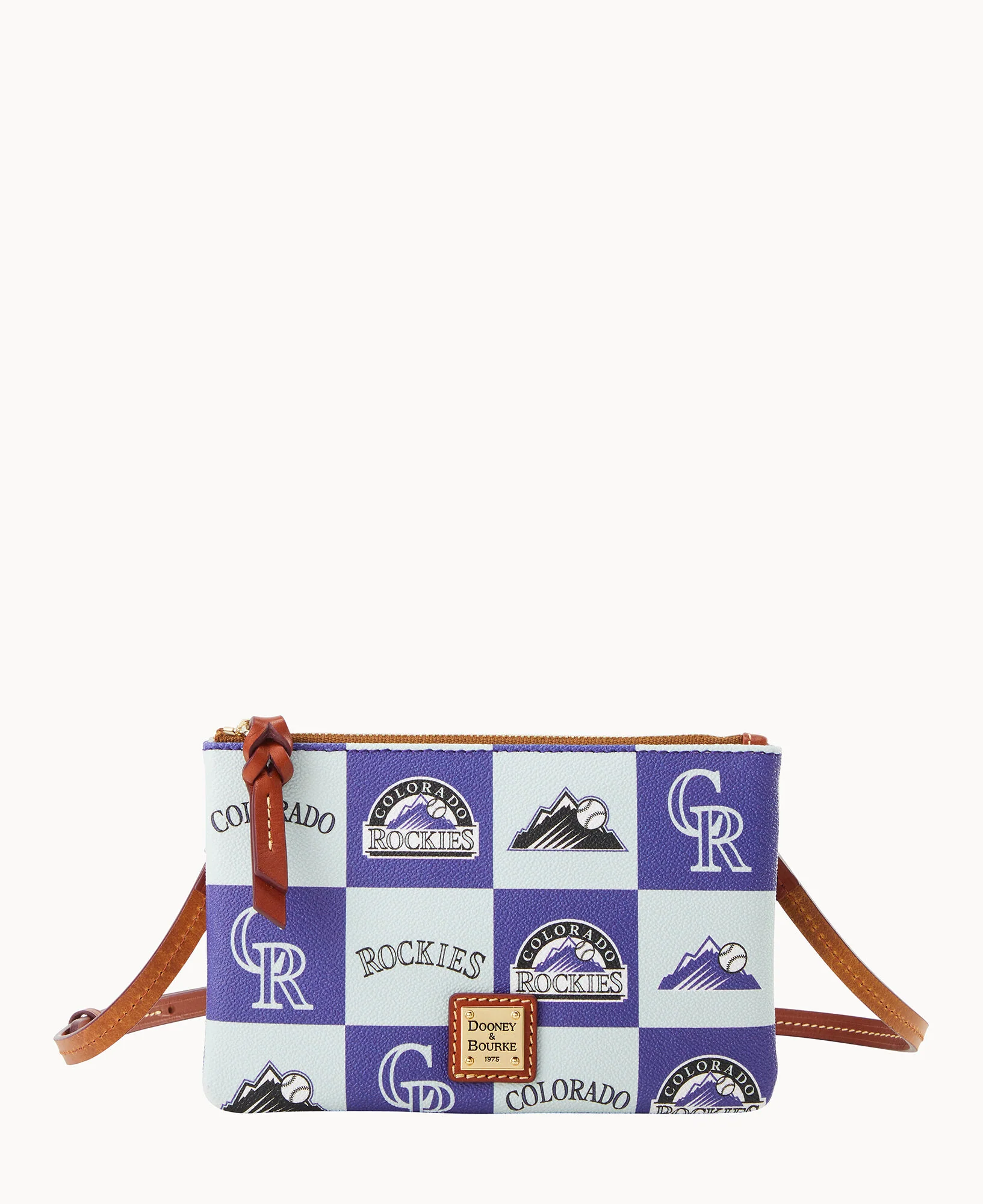 MLB Rockies Top Zip Crossbody