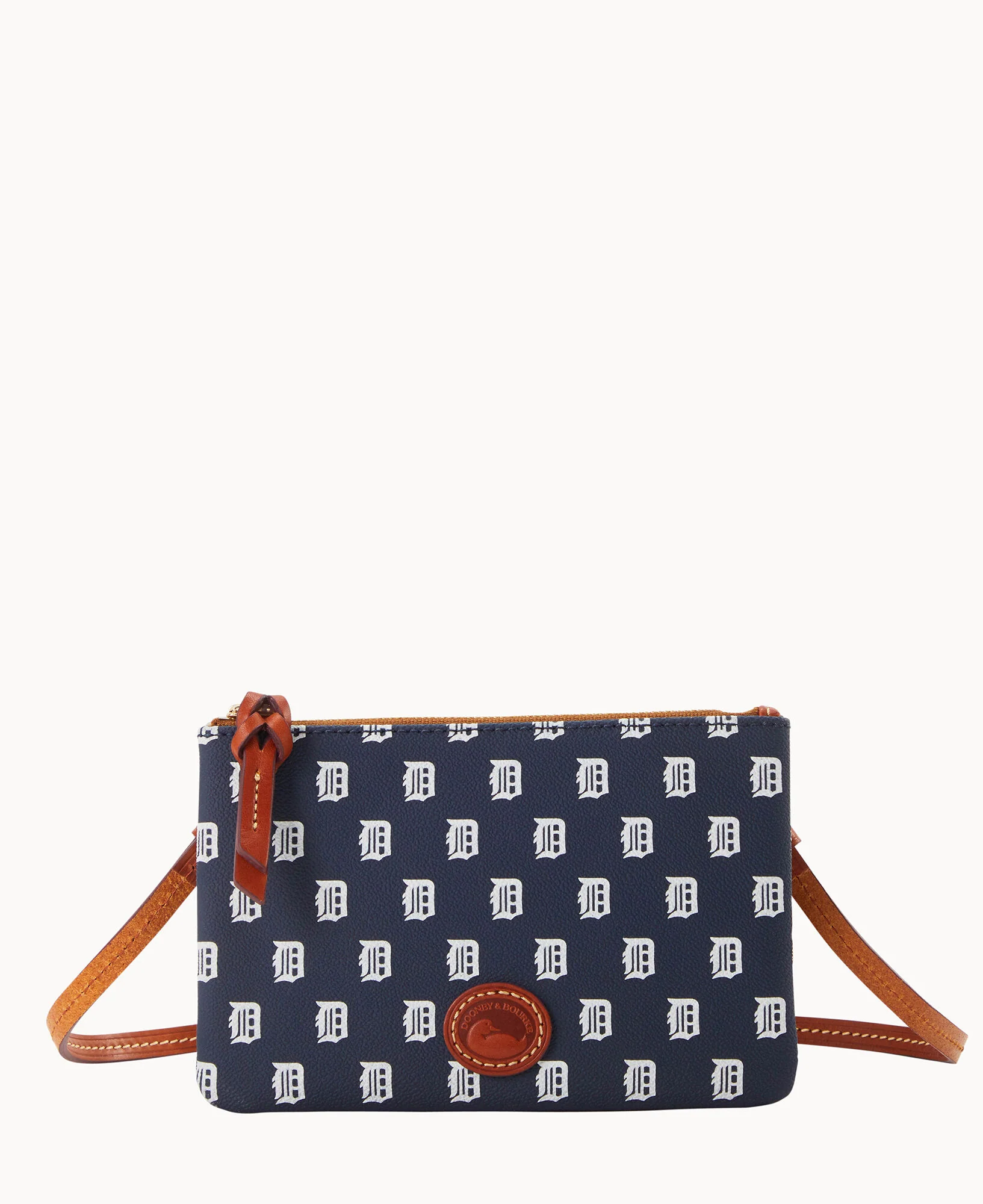 MLB Tigers Top Zip Crossbody