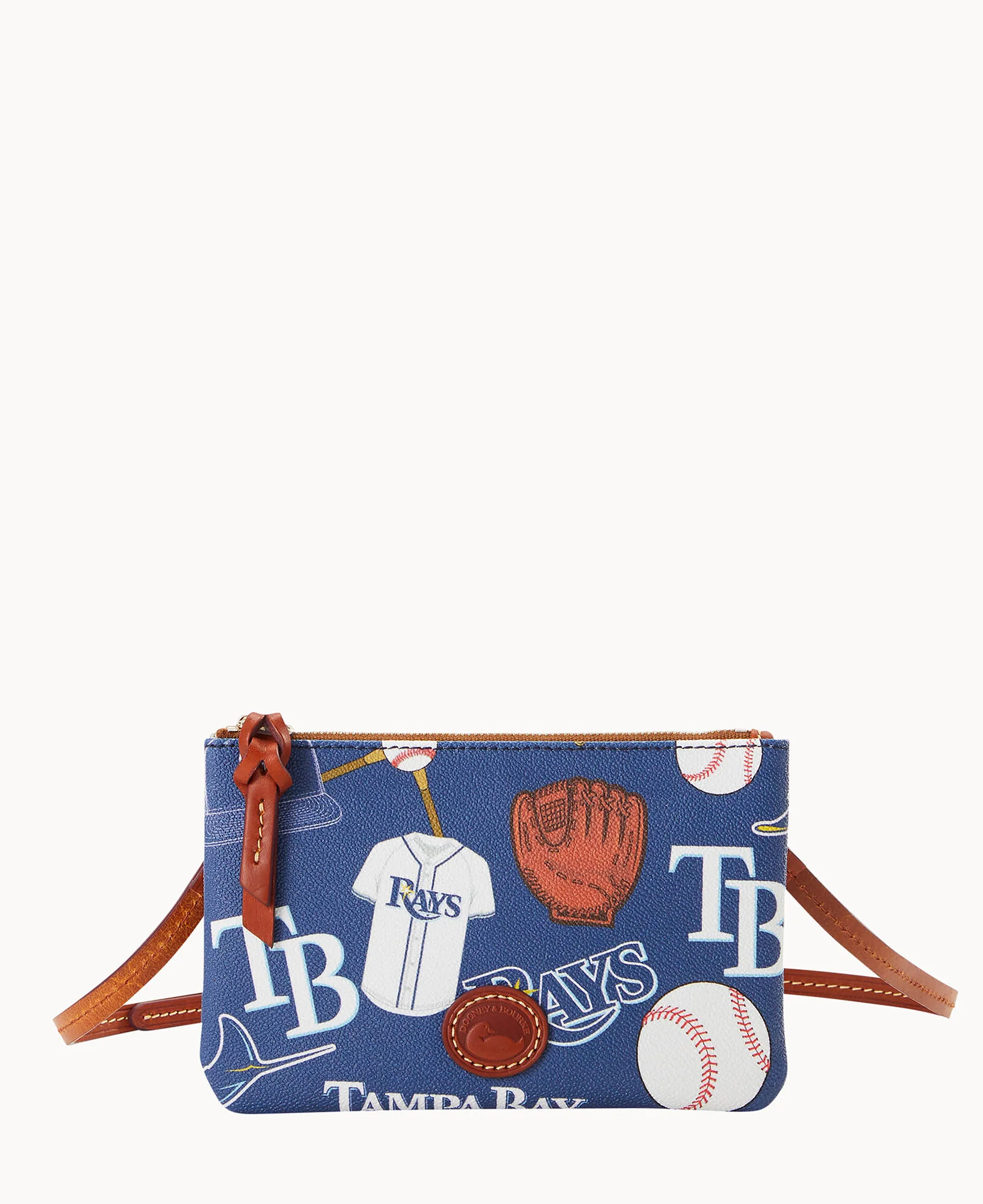 MLB Rays Top Zip Crossbody
