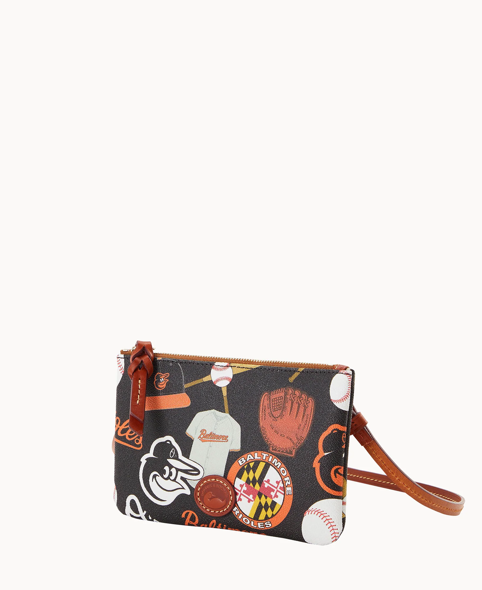 MLB Orioles Top Zip Crossbody