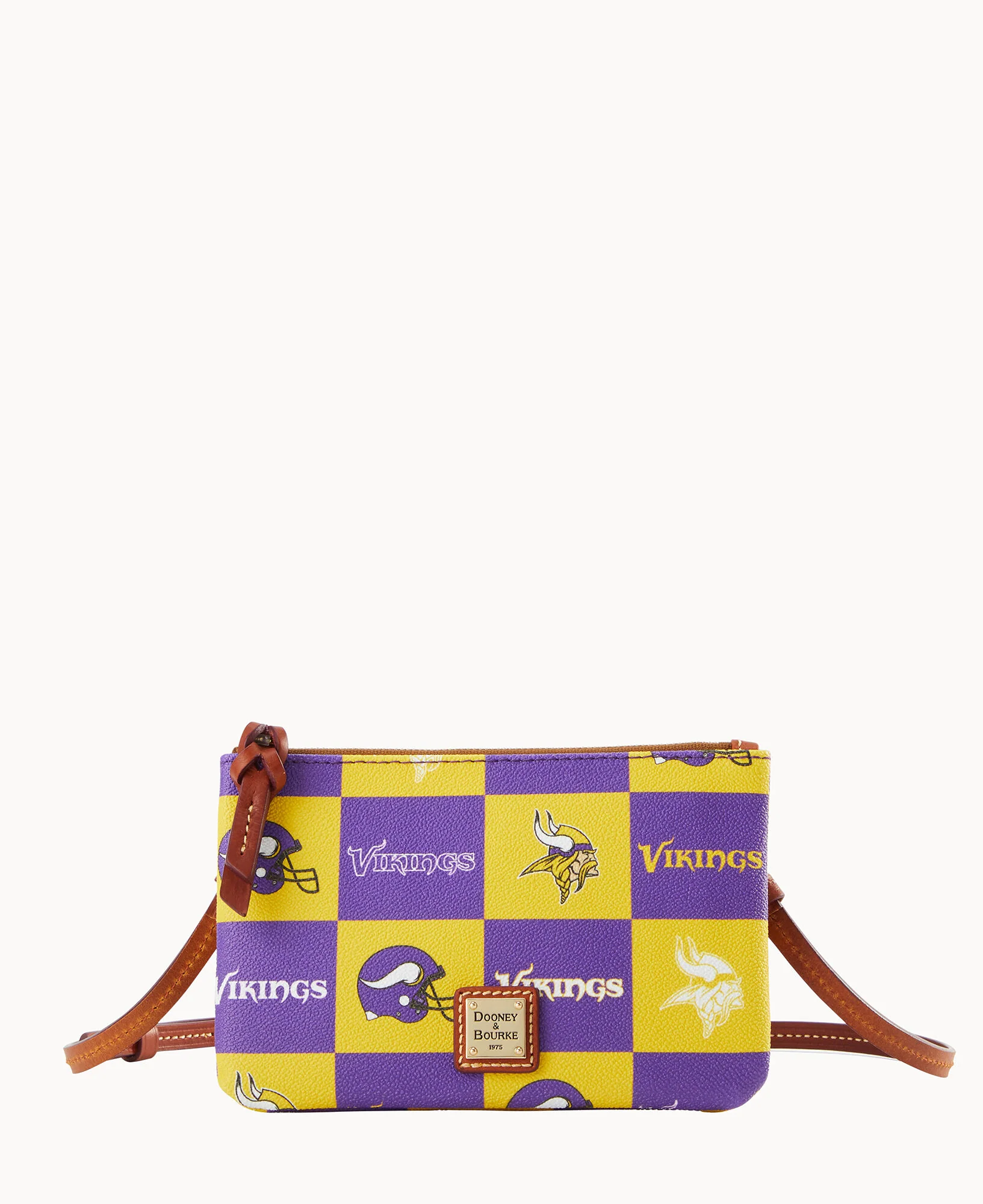 NFL Vikings Top Zip Crossbody