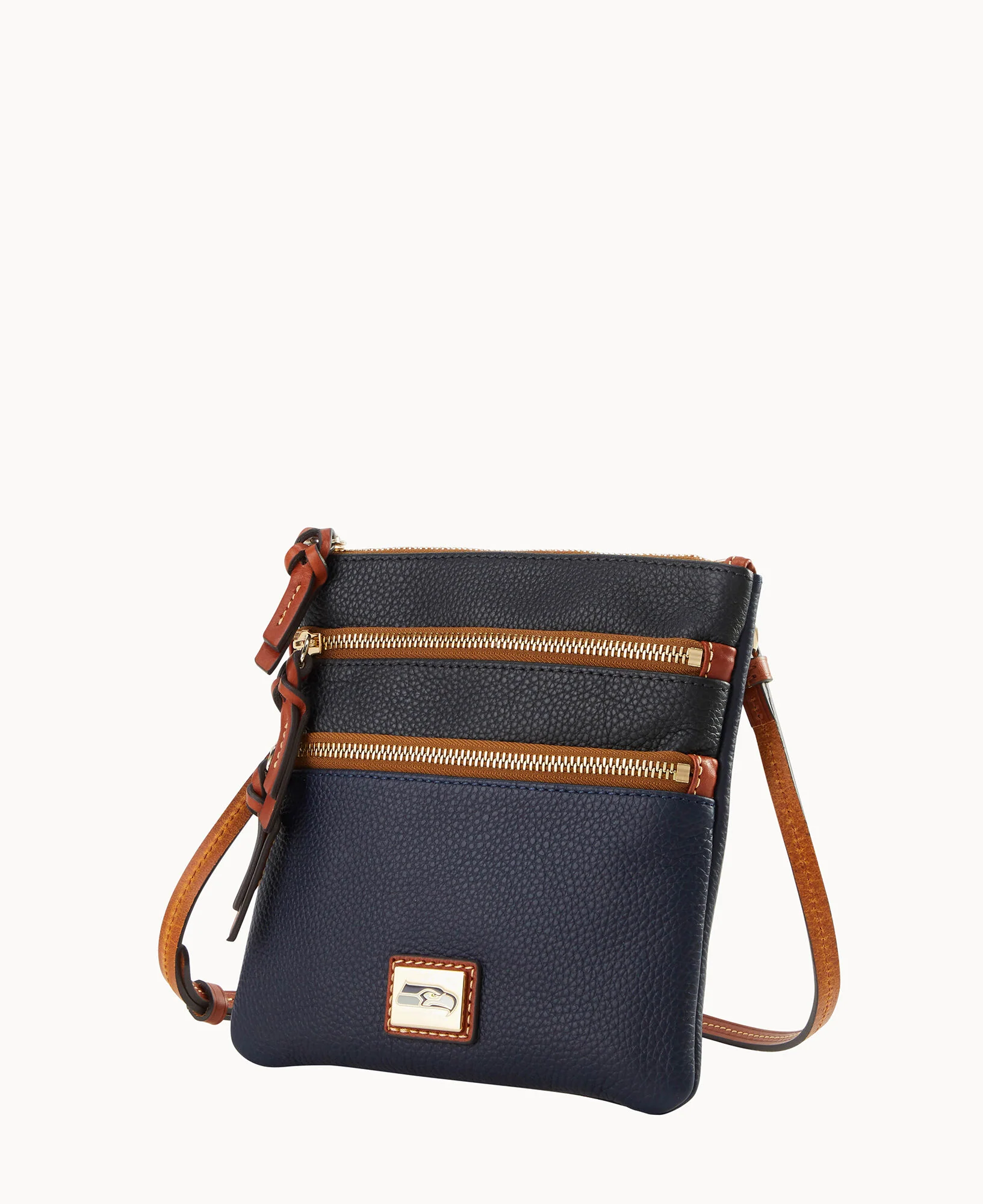 NFL Seahawks Triple Zip Crossbody